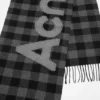 Check logo scarf