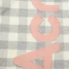 Check logo scarf