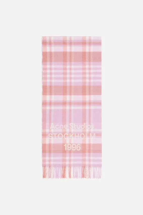 Check logo scarf - Wide