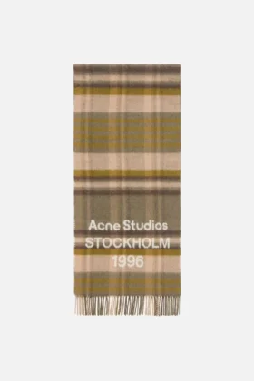 Check logo scarf - Wide