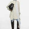 Check tunic dress