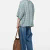 Checked flannel shirt