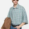 Checked flannel shirt