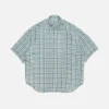 Checked flannel shirt