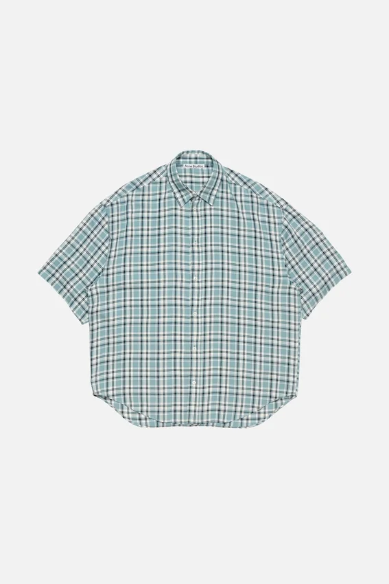 Checked flannel shirt