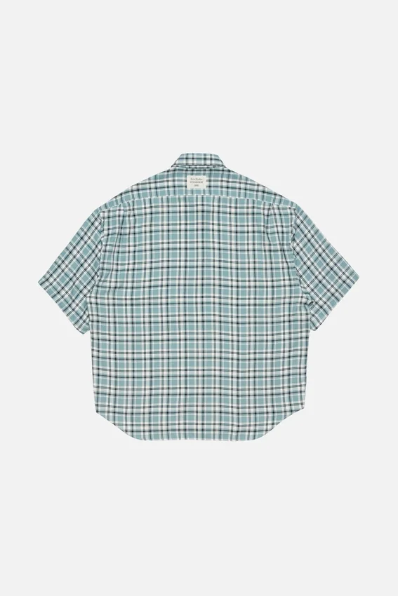 Checked flannel shirt