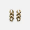 Chunky chain earrings