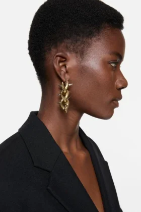Chunky chain earrings