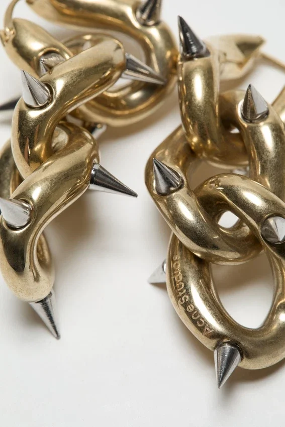 Chunky chain earrings