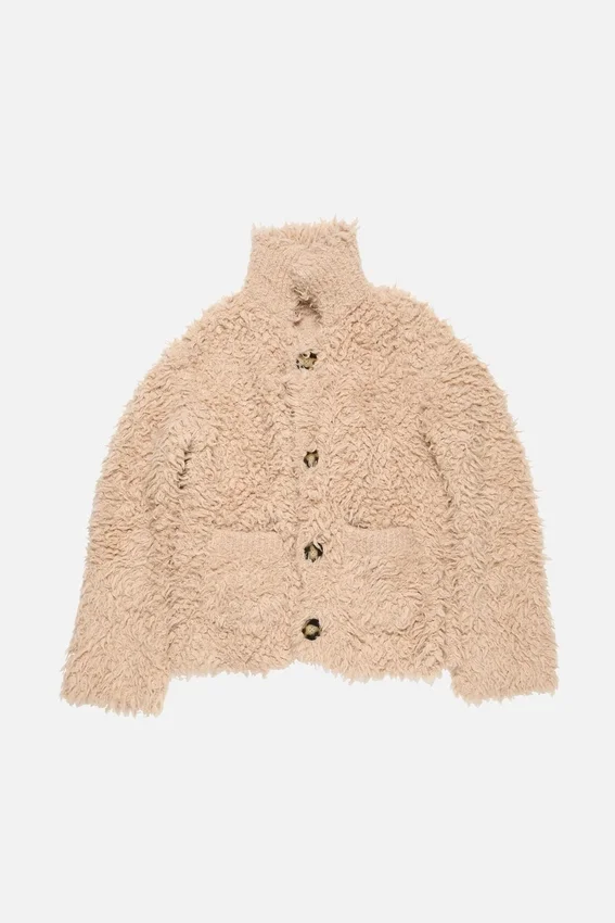 Chunky knit cardigan