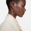 Chunky loop earrings