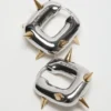 Chunky loop earrings