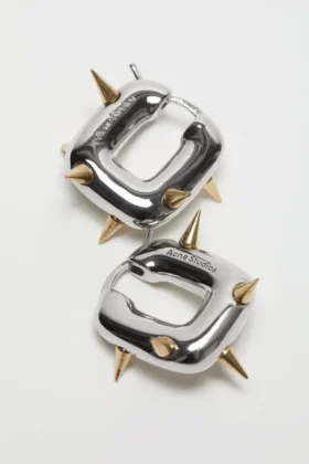 Chunky loop earrings