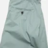 Coated twill suit trousers
