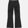 Cotton satin cargo trousers