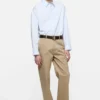 Cotton satin trousers