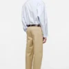 Cotton satin trousers