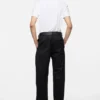 Cotton satin trousers