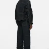 Creased denim jacket