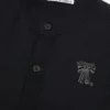 Crewneck bow logo cardigan