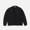 Crewneck bow logo cardigan