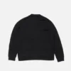 Crewneck bow logo cardigan