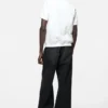 Crinkled fleece t-shirt