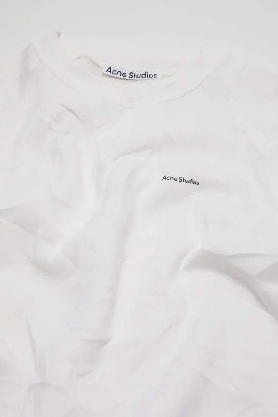 Crinkled fleece t-shirt
