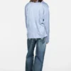 Crinkled graphic t-shirt