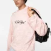 Crinkled graphic t-shirt
