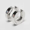 Crystal hoop earrings