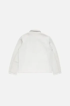 Denim blouson jacket