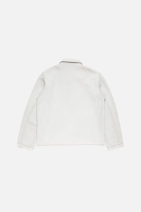 Denim blouson jacket