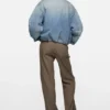 Denim bomber jacket