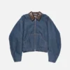 Denim bomber jacket