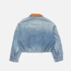Denim bomber jacket