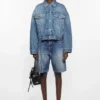 Denim jacket - Relaxed cropped fit