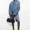 Denim jacket - Relaxed cropped fit