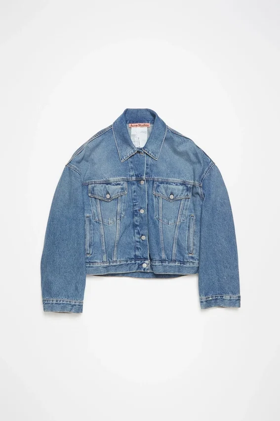 Denim jacket - Relaxed cropped fit