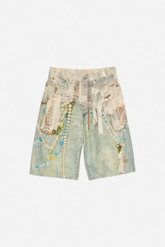 Denim shorts - loose fit