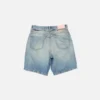 Denim shorts with belt