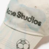 Distressed bow logo cap