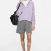 Distressed logo hoodie