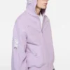 Distressed logo hoodie