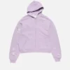 Distressed logo hoodie