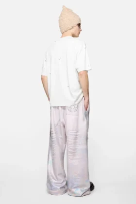 Distressed logo t-shirt