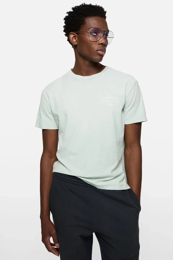 Distressed logo t-shirt