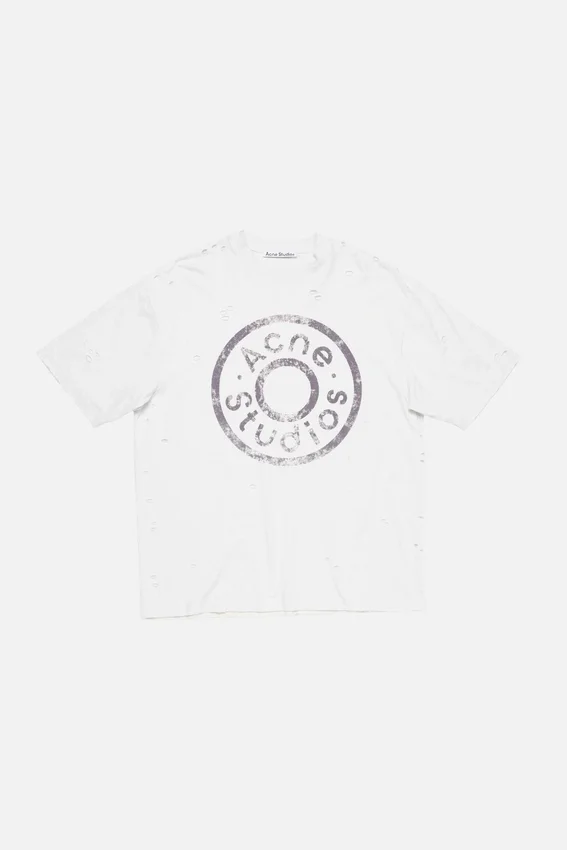 Distressed logo t-shirt