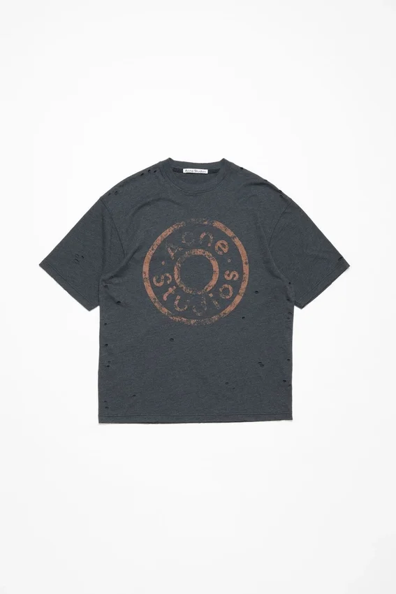 Distressed logo t-shirt