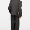 Double-breasted suit jacket